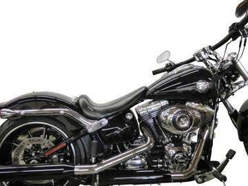Harley Davidson FXSBSE [2013-2014] – Bare Bones Solo Sitz Glattes Schwarzes Vinyl