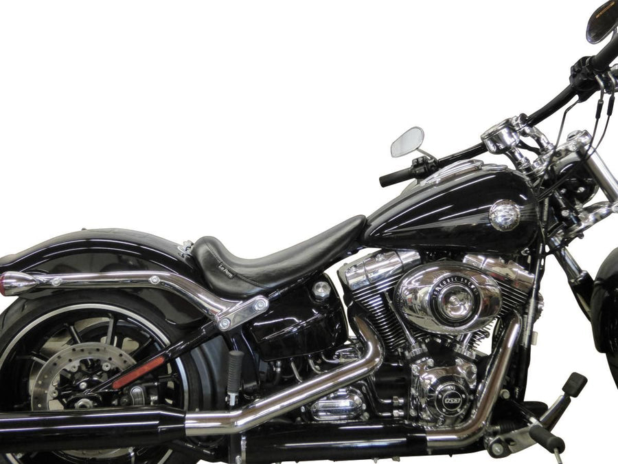 Harley Davidson FXSBSE [2013-2014] - Vinyle noir lisse en solo de Bone Bone