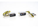 Harley Davidson Touring [2021-2024] -Stripes LED Turn Signal Aluminium Poighed Light-1