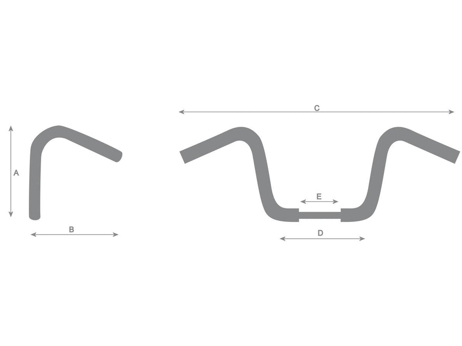 Harley Davidson Touring [2008-2013]-1 1/4 "Fat excavator handlebar not noticed 3-hole