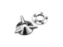 Harley Davidson Dyna [1999-2017] – Vintage Spinner Achsabdeckung Aluminium poliert-3