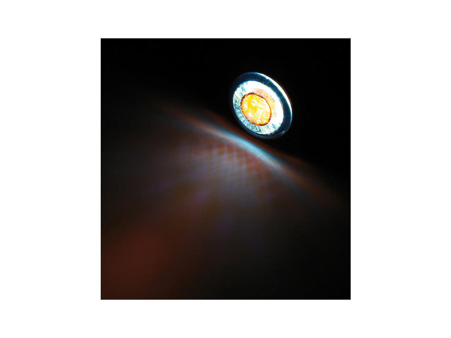 Harley Davidson – Apollo Bullet LED Blinker/Positionslicht Schwarz Rauch LED
