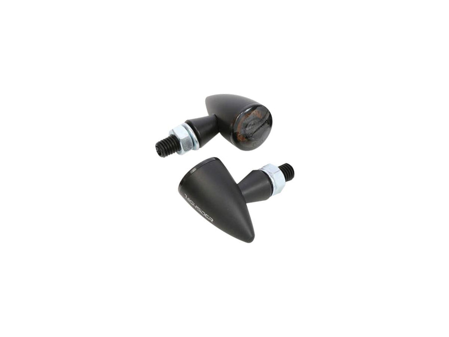 Harley Davidson – Apollo Bullet LED Blinker/Positionslicht Schwarz Rauch LED
