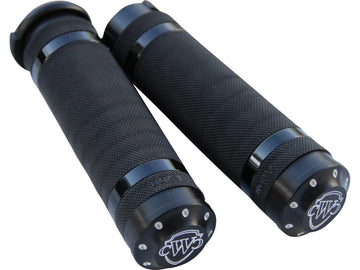 Harley Davidson Fl Shovel [1981-1984] -logo Handle Black Powder Coated pour 1 "