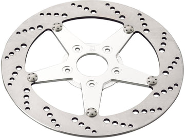 Harley Davidson Dyna [2000-2017] Disque de frein percé en aluminium en acier inoxydable 8,5 "