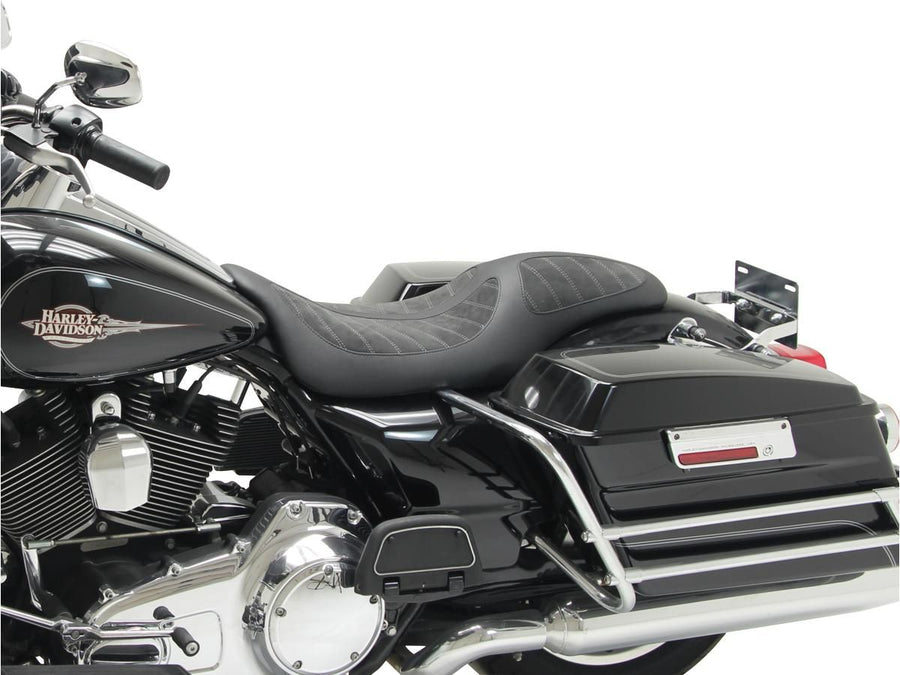 Harley Davidson Touring [2008-2025] – Fred Kodlin Signature Series Sitz Schwarz