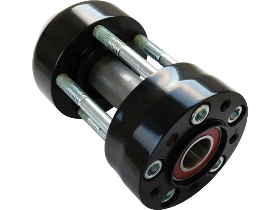 Harley Davidson FXS [2011-2012]-Single Rotor ABS front hub black ABS