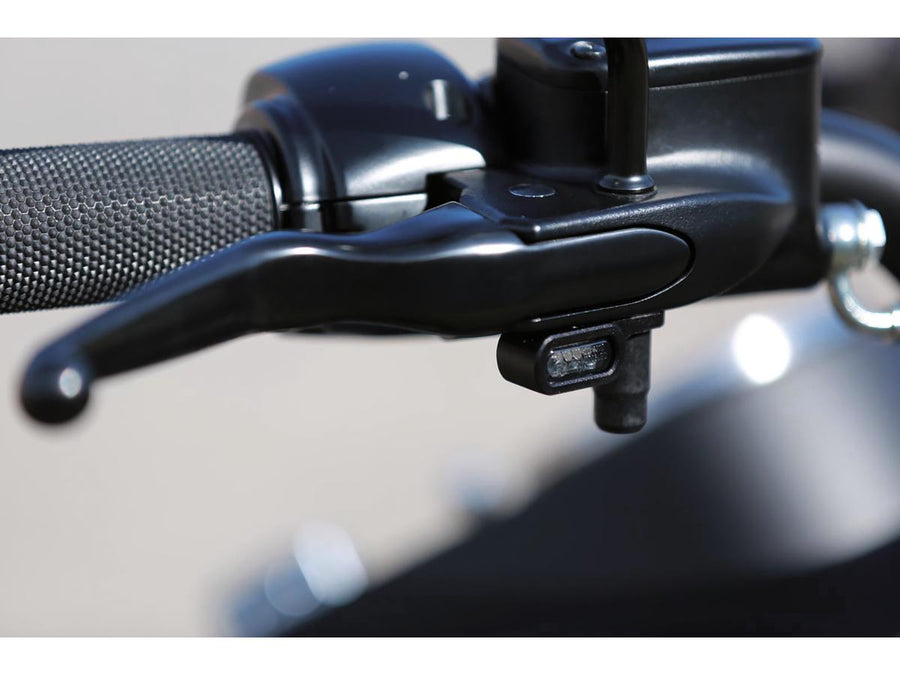 Harley Davidson Touring [2009-2020] – Streifen LED Blinker schwarz pulverbeschichtet