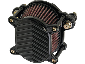 Harley Davidson Dyna [1999-2017]-Omega V-FIN air filter black