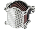 Harley Davidson Dyna [1999-2017] – Omega V-Fin Luftfilter Chrom-1