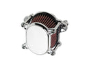 Harley Davidson Sportster [2007-2020] – Omega Glatter Luftfilter Chrom-1