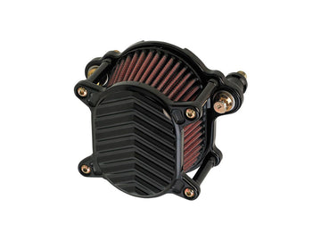 Harley Davidson Sportster [1991-2006]-Omega V-FIN air filter black
