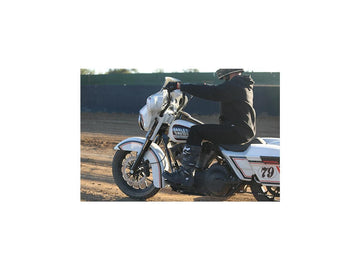 Harley Davidson Touring [1986-2025] – MX-Style Sozius Trittbretter Schwarz - 0