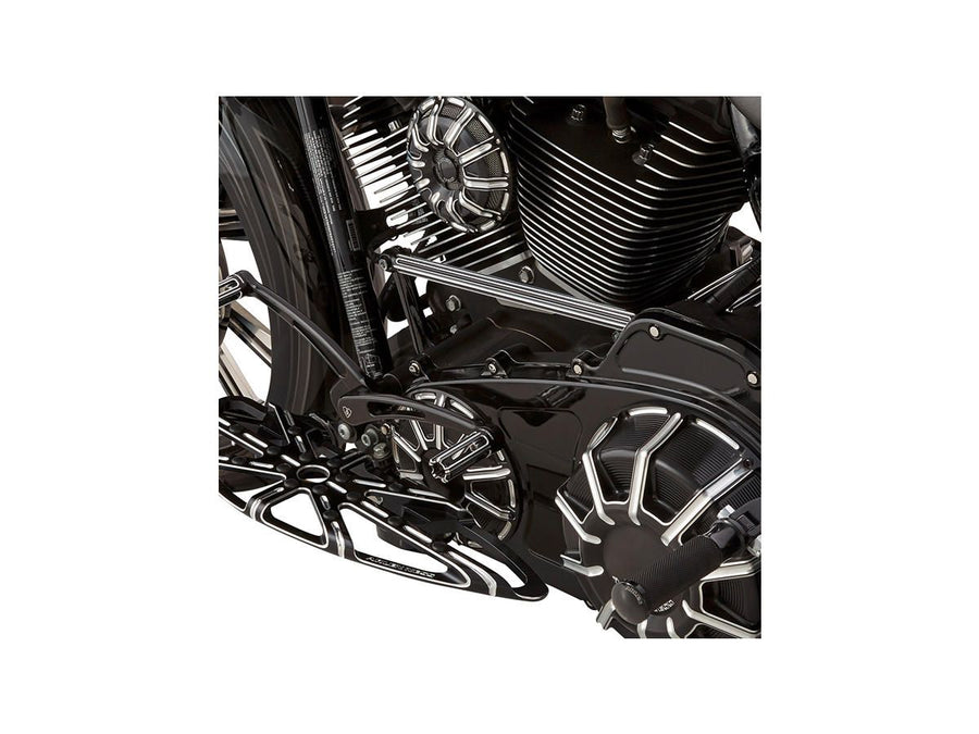 Harley Davidson Dyna [1999-2017]-switching rod, 10-gauge, black switching rod