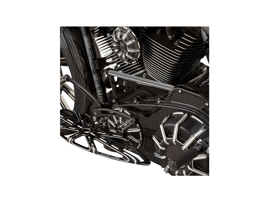 Harley Davidson Dyna [1999-2017]-switching rod, 10-gauge, black switching rod