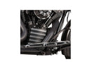 Harley Davidson Touring [1985-2025] – 10-Gauge Fahrer-Fußrasten Schwarz, Eloxiert-2
