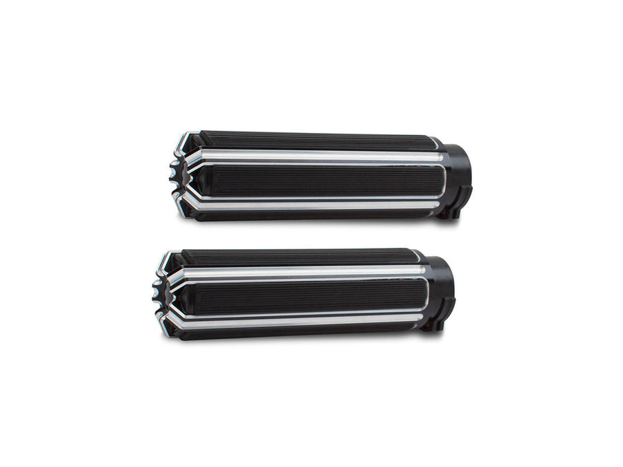 Harley Davidson Touring [2008-2024] – 10-Gauge Griffe Schwarz Eloxiert 1" Gaszug