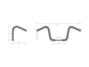 Harley Davidson Sportster [1986-2016] -14 Bad Ape Hanger Lenker n'a pas remarqué 3 trous-2