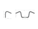Harley Davidson Sportster [1986-2016] -14 Bad Ape Hanger Lenker n'a pas remarqué 3 trous-6