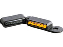 Harley Davidson FXSBSE [2013-2014] – OEM Handsteuerung LED-Blinker Schwarz Eloxiert-5