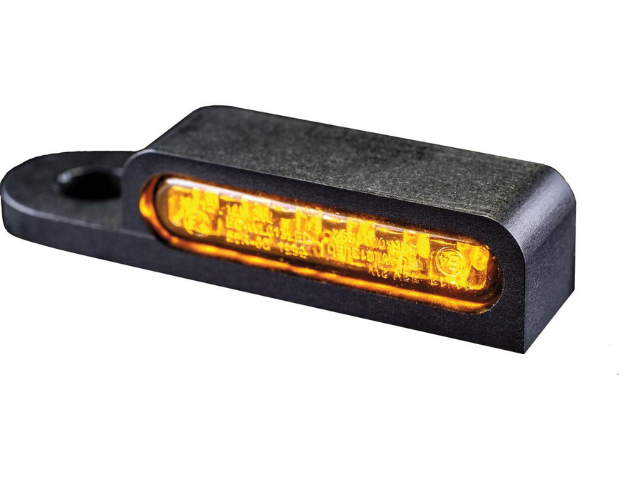 Harley Davidson Softail [2015-2017] – OEM Handsteuerung LED Blinker Schwarz Eloxiert