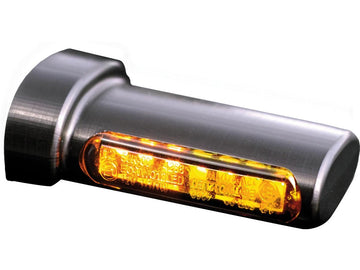 Harley Davidson Softail [1993-2024] -Winglet LED Blinker Black Anodisé Rauch LED