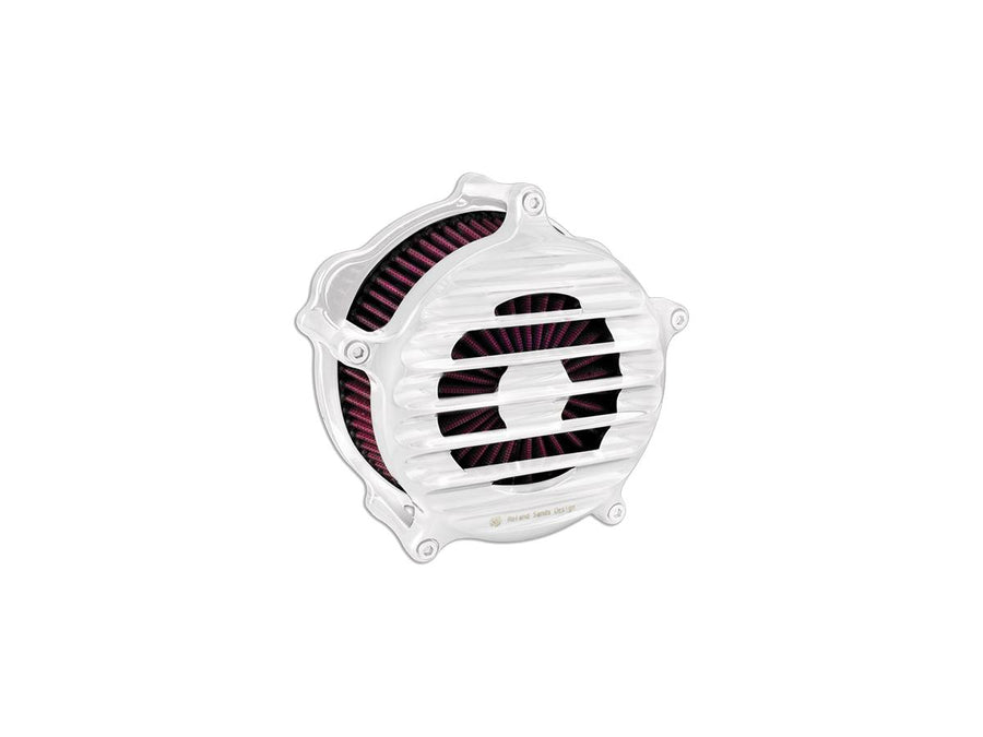 Harley Davidson Softail [2016-2017]-nostalgia air filter kit chrome