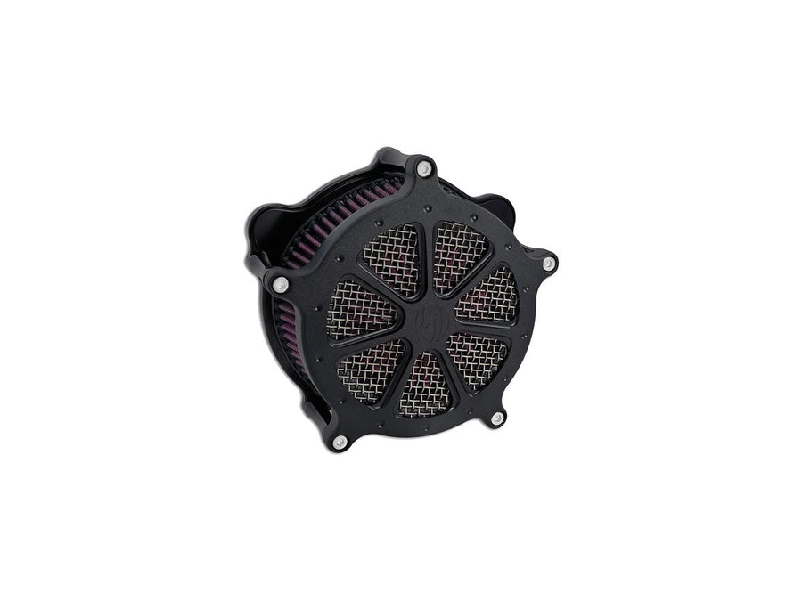 Harley Davidson Touring [2008-2016] -Venturi Speed ​​7 Kit de filtre à air noir Ops