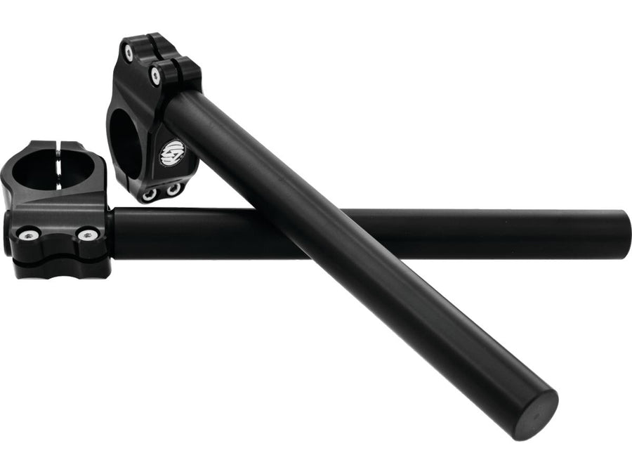 Harley Davidson Sportster [1988-2020]-Clip-on handlebar for 39mm fork pipes, generous