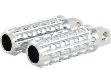 Harley Davidson Sportster [1991-2020]-Traction footrest chrome