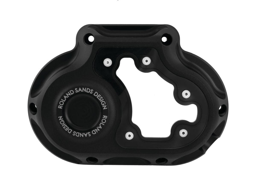 Harley Davidson Dyna [2006-2017]-Clarity gear-side cover for cable couplings