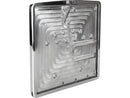 Harley Davidson - plaque de base de plaque d'immatriculation intérieure taille suédoise 200x160 mm en aluminium-1