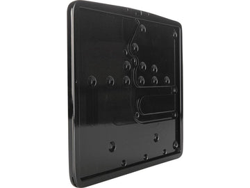 Harley Davidson – Innere Kennzeichenbasisplatte Schwedisches Format 200x160mm Schwarz