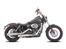 Harley Davidson Dyna [2006-2016] -Double grooves culotte de silencieux poli-1