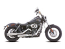Harley Davidson Dyna [2006-2016] -Double grooves culotte de silencieux poli-3