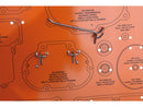Harley Davidson Dyna [1999-2017] - Assiette de couchage, plaque de scellement à deux cam-1