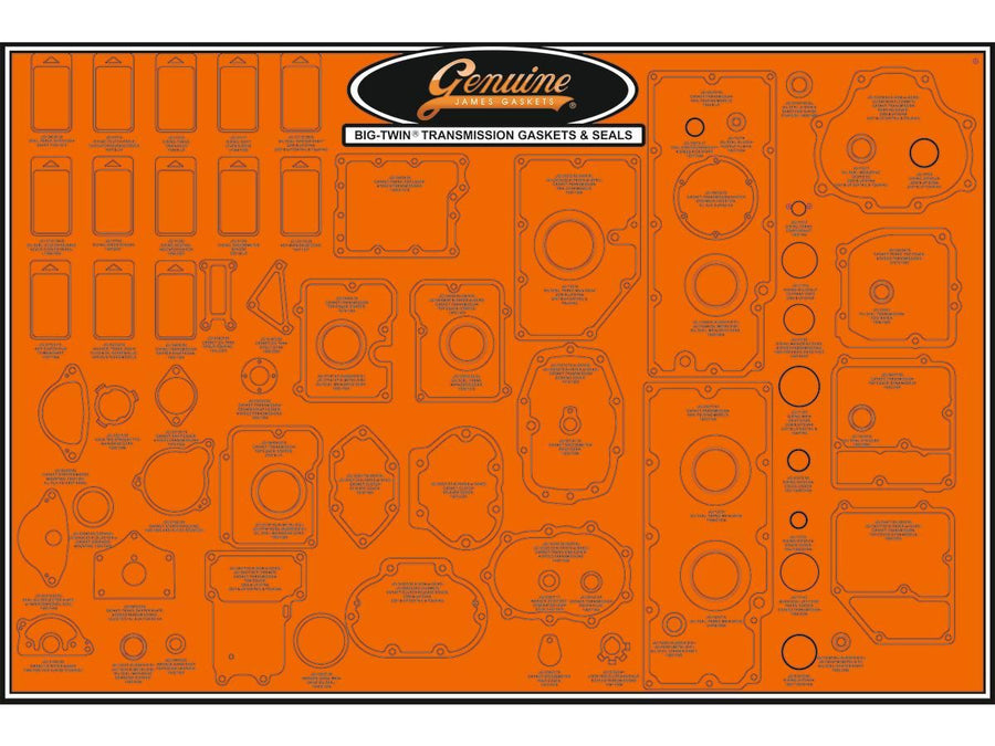Harley Davidson – Dichtungsplatte, alle Getriebe Dichtungsplatte