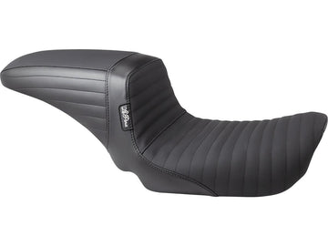 Harley Davidson Dyna [2006-2017] -Le siège Kickflip Poignée de couture pliée poignée noire