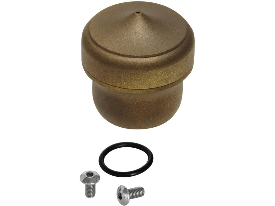 Harley Davidson - Omega Mini hand control oil reservoir sandblasted
