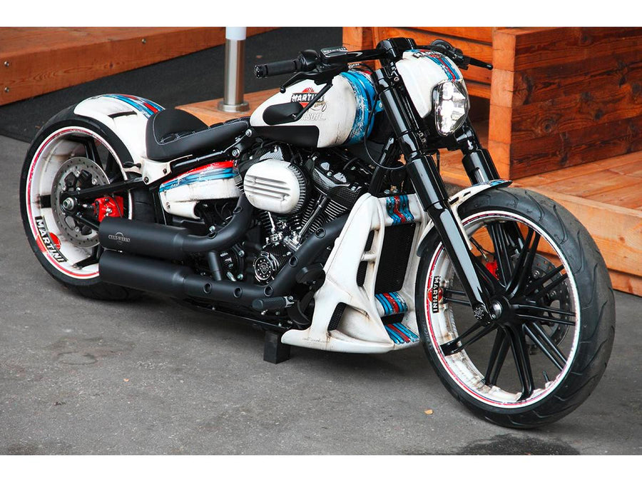 Harley Davidson Fxbr [2023-2024]-6-part fork covers with lower ones
