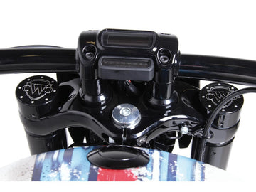 Harley Davidson FXBR [2023-2024]-End cap for the fork cover for the fork cap with Cult plant