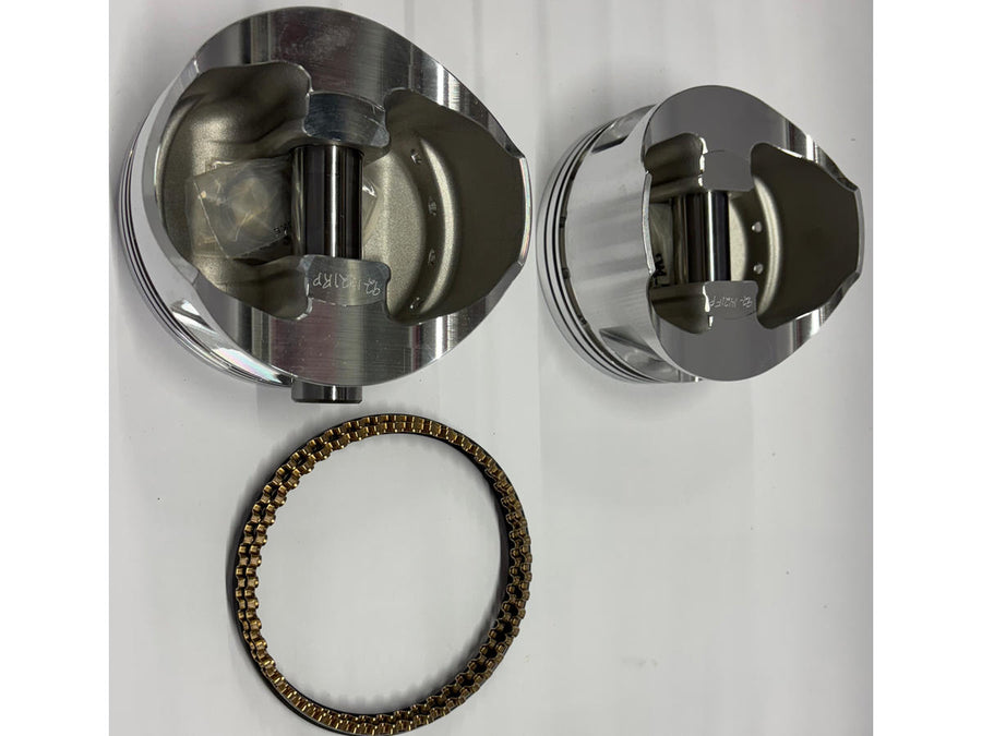Harley Davidson-Piston, set, 4 "x 4-5 / 8", +.010 ", FD, emballé, .792" WP, HSF