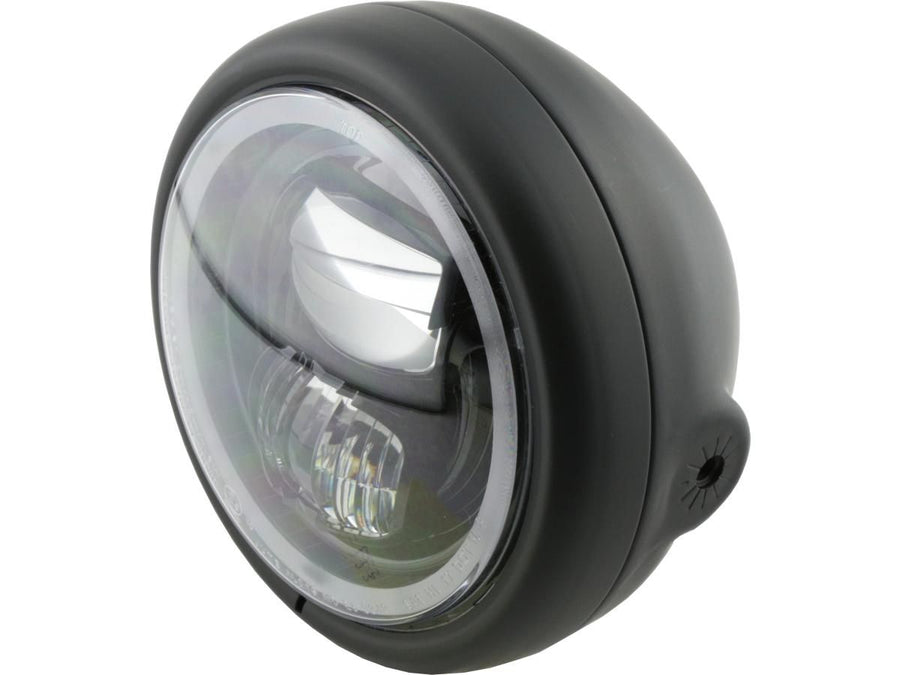 Harley Davidson - PECOS TYPE 7 5 3/4 "LED DE PODE NOIR-COULED LED