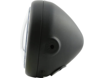 Harley Davidson – Pecos Typ 7 5 3/4" Scheinwerfer Schwarz Pulverbeschichtet LED - 0