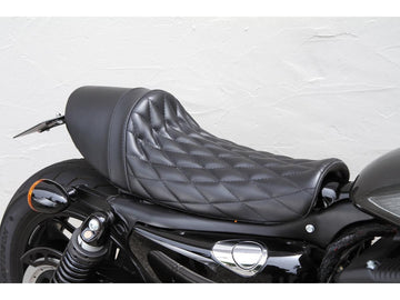 Harley Davidson Sportster [2010-2020]-Diagonal Cafe Diamond seat and - 0