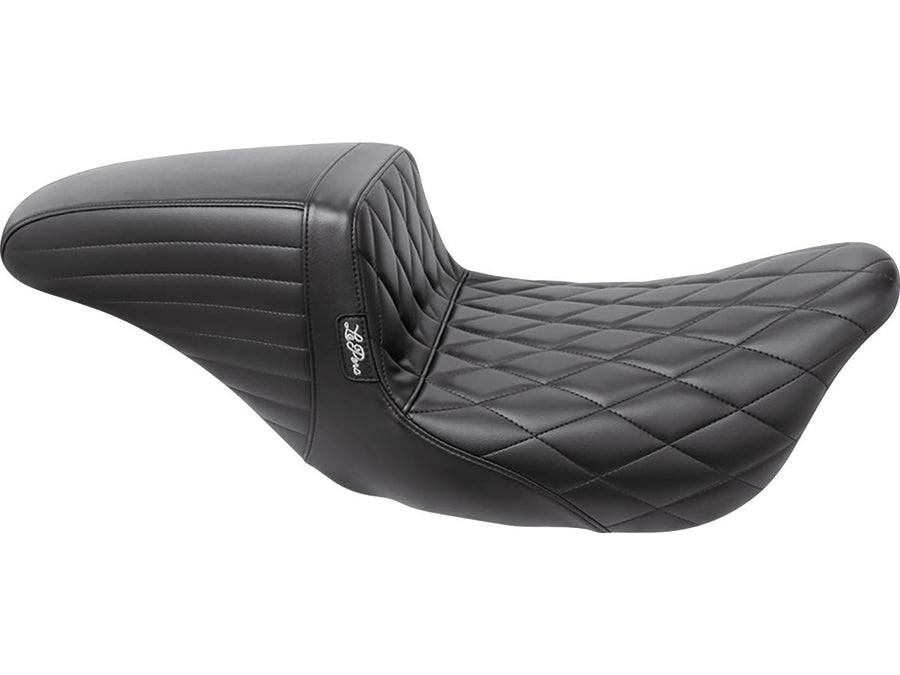 Harley Davidson Touring [2008-2025]-Kickflip Seat Diamond Spice Black Vinyl