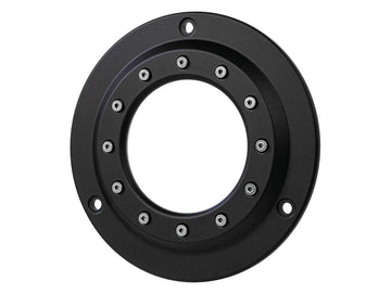 Harley Davidson FX Model [1985-1994]-Purhole derby cover 3-hole black satin