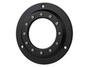 Harley Davidson FX Model [1985-1994]-Purhole derby cover 3-hole black satin-4