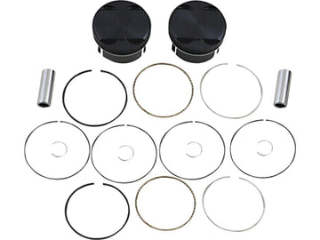 Harley Davidson Dyna [2007-2017] - Édition Black Set Piston pour Twin Cam Hub - 0