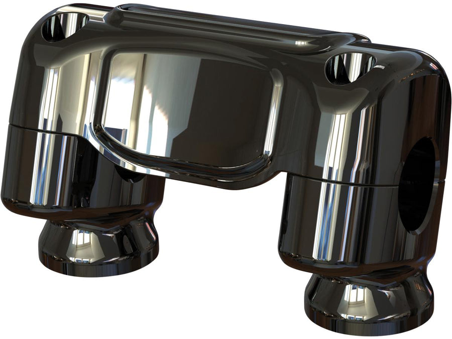 Harley Davidson Softail [2018-2025] -Speedomètre Solder 1 "Diamètre de serrage Blossy Black 1"